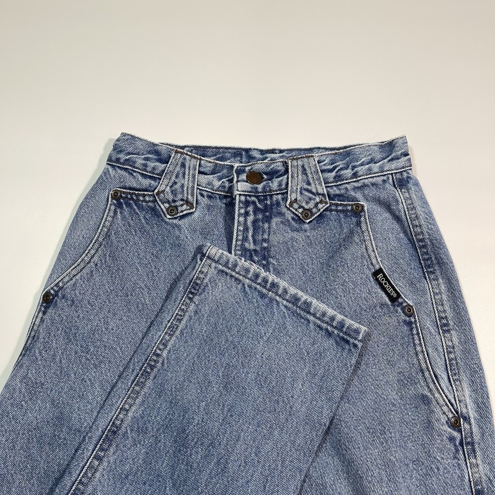 Vintage 90s Rockies Jeanswear Jeans Womens 24x36 High Waist Tapered Leg USA